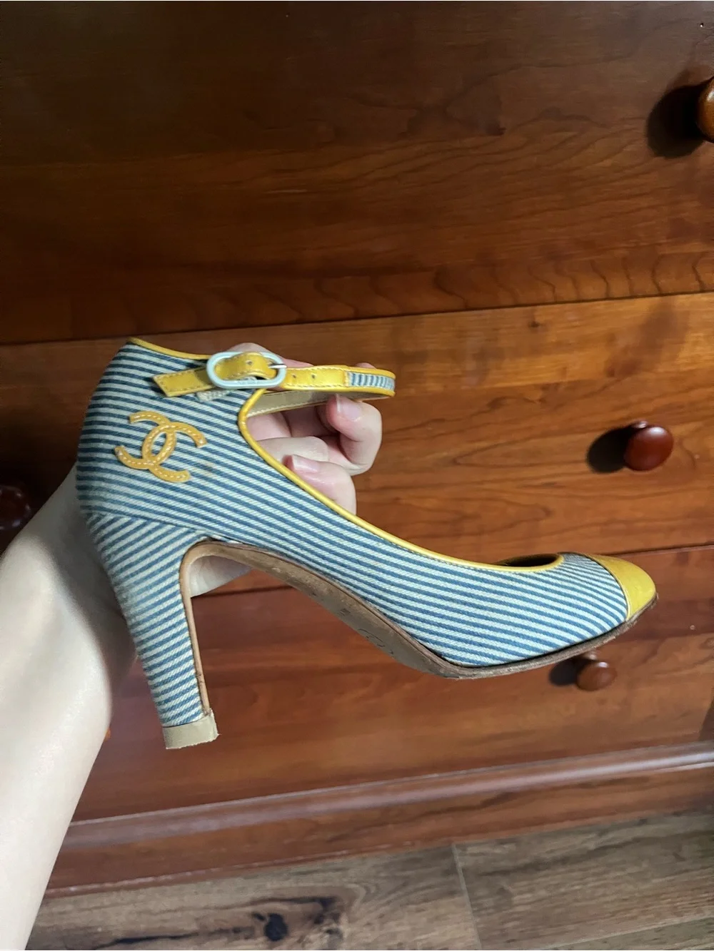 Chanel Mary Jane Heels
